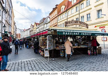 Exterior Views Of Buildings In Prague