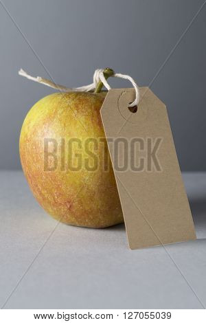 Apple With Blank Label