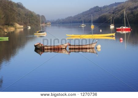 Lodě na jezero