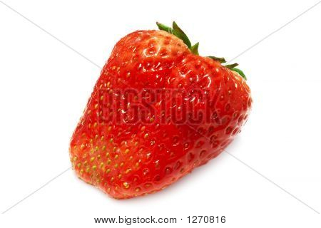 Fraise appétissante (isolé On White)