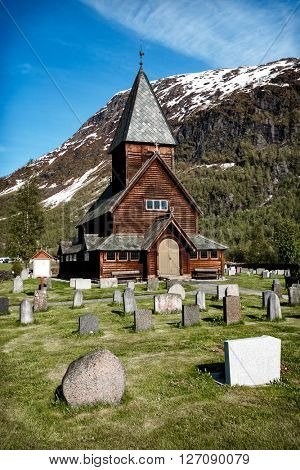 Norway - Roldal Stave Church (Roldal stavkyrkje). Church of the end of the 13th century