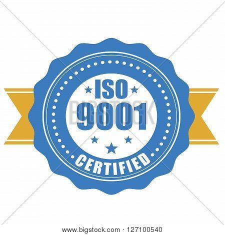 ISO 9001 certified - quality standard seal