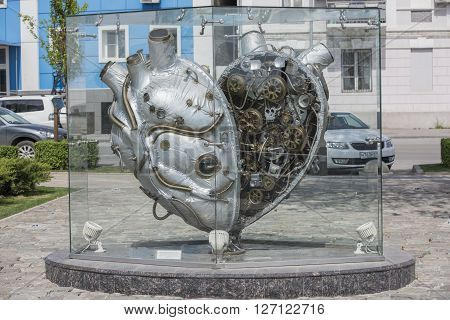 ROSTOV-ON-DON RUSSIA- APRIL 24 - Artwork 