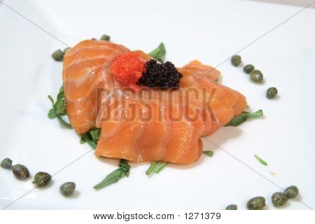 Geräucherter Lachs