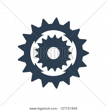 Sprocket bike icon. Vector illustration. Vector symbols.