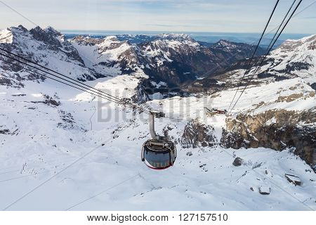 Engelberg, Switzerland - December 11, 2015