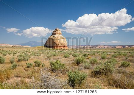 Church Rock Along The Highway 191, Utah