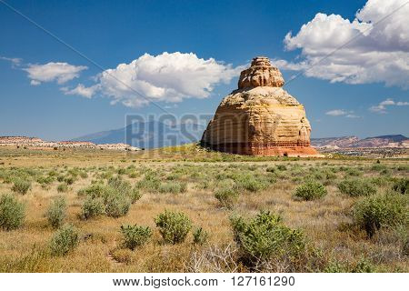 Church Rock Along The Highway 191, Utah