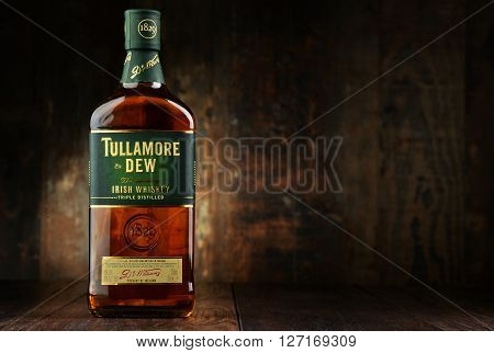 Bottle Of Tullamore Dew, Irish Whiskey