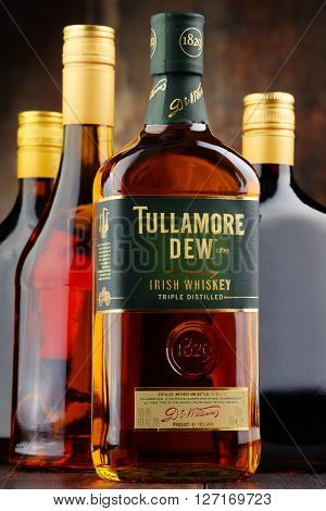 Bottle Of Tullamore Dew, Irish Whiskey