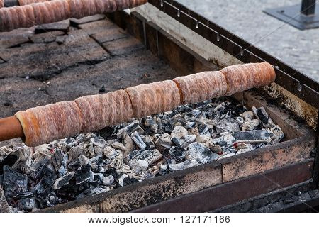 Trdelnik Bakery In Prague