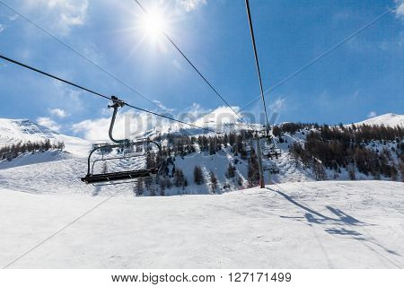 Ski Resort Les Orres, Hautes-alpes, France