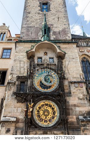 Astronimical clock in Prague in Czech Republic