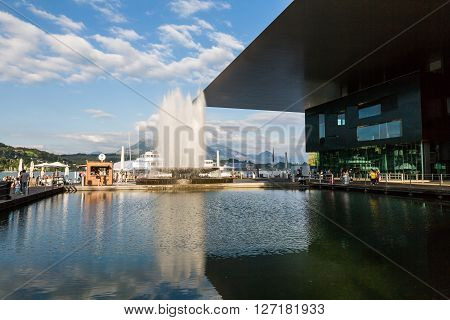 View Of The City Of Lucerne In Switzerland