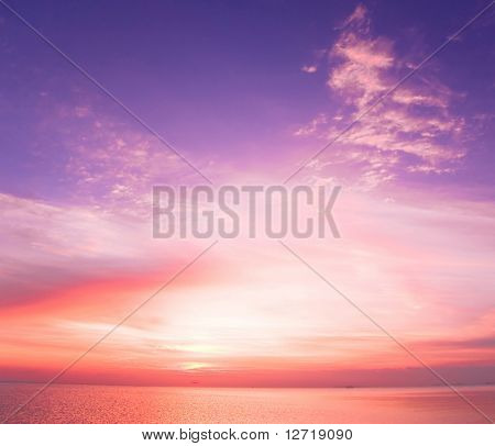  Atardecer o amanecer