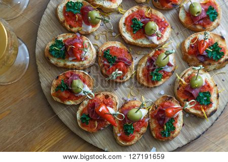 pintxos tapas spanish canapes party finger food