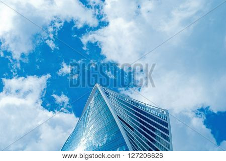 New majestic buildings modern business center 