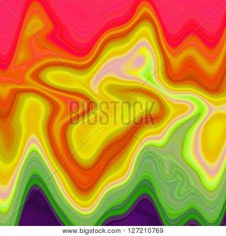 Abstract gradients colorful background with pinch and wave visual effects