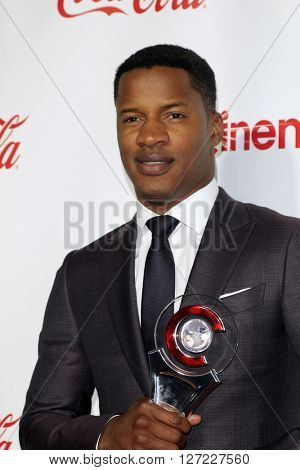 LAS VEGAS - APR 14:  Nate Parker at the CinemaCon Awards Gala at the Caesars Palace on April 14, 2016 in Las Vegas, CA