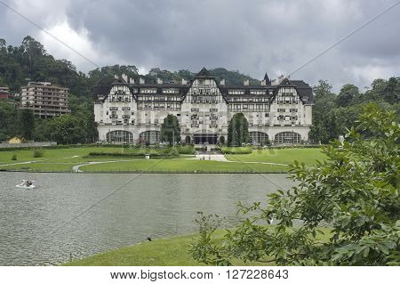 Palacio Quitandinha, Petropolis, Rio De Janeiro, Brasil.