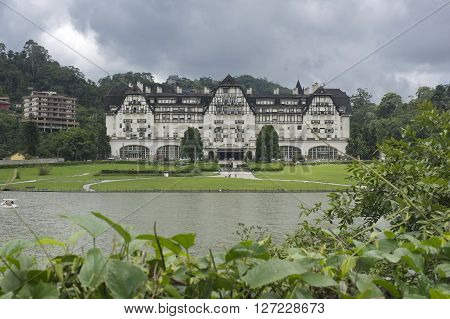 Palacio Quitandinha, Petropolis, Rio De Janeiro, Brasil.