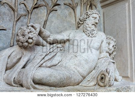 Four Fountains Is A Group Of Four Late Renaissance Fountains In Rome Italy. The Figure Of One Founta
