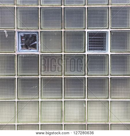 Glass Brick Wall