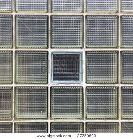 Glass Brick Wall