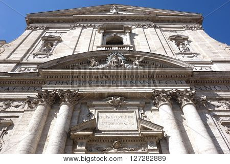 Santa Maria in Vallicella known as the Chiesa Nuova in Rome Italy