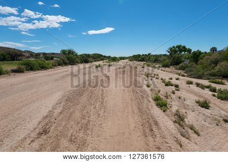 Dry Hassayampa River
