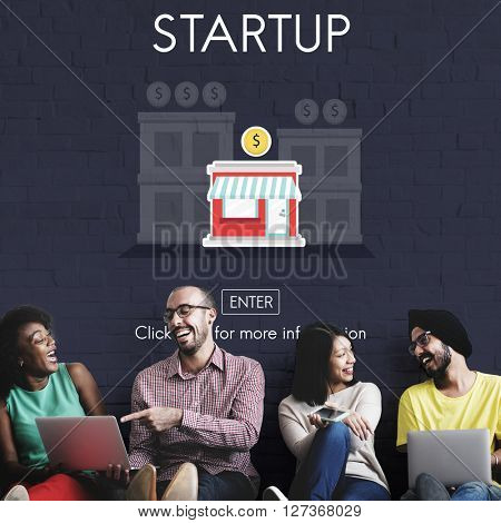 Startup New Business Strategy Invest Concept