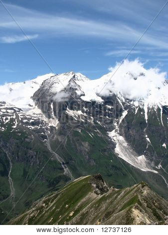 Grossglockner v Alpách