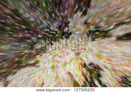 Point And Sharp Shape Abstract Pastel Colour Twist Background
