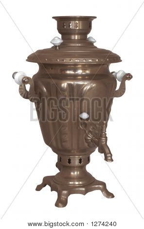 Staré tradiční ruský Samovar