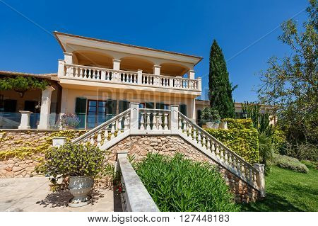 Spanich real estate of Mediterranean seashore Mallorca