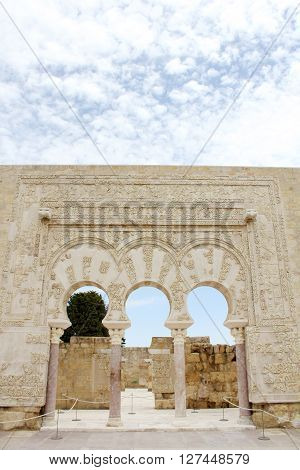 Ja Far home in the archaeological site of Madinat Al-Zahra in Cordoba - Spain