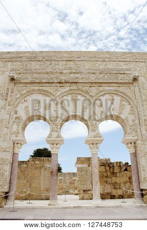 Ja Far home in the archaeological site of Madinat Al-Zahra in Cordoba - Spain