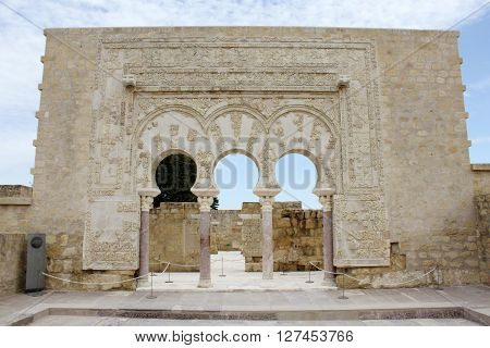 Ja Far home in the archaeological site of Madinat Al-Zahra in Cordoba - Spain