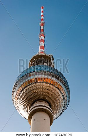 Fernsehturm, Berlín, Německo.