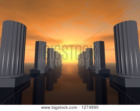 Futuristic Columns