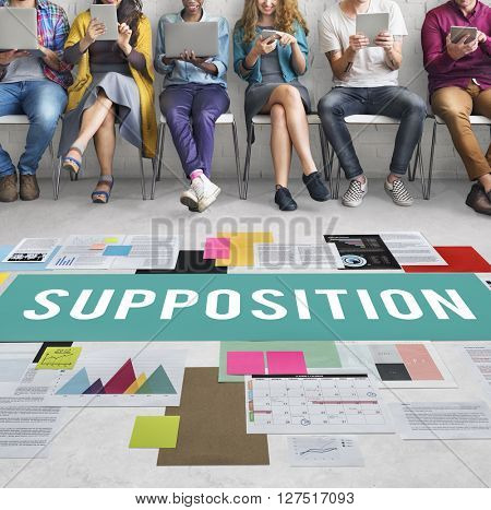 Supposition Prediction Logic Ideas Concept