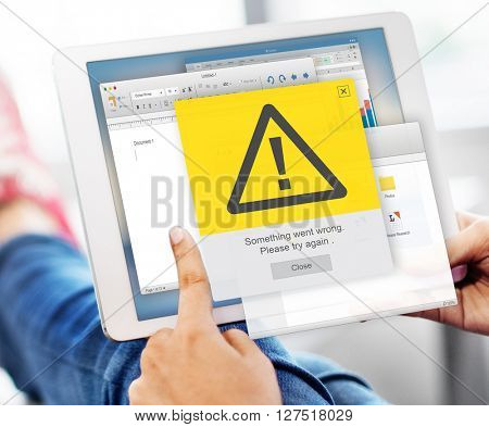 Error Alert Failure Icon Problem Concept