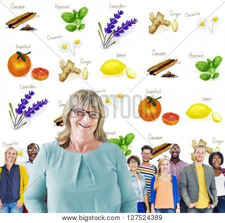 Health Healthcare Lyfestyle Natural Vitamins Concept