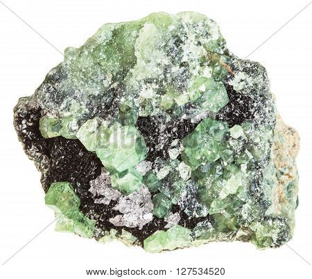 Demantoid Crystals (green Andradite Garnet)