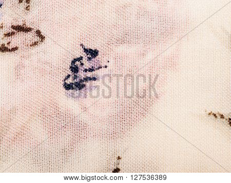 Textile Background - Transparent Pink Silk Fabric