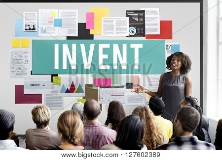 Invent Archive Supply Merchandise Assets Storage Concept