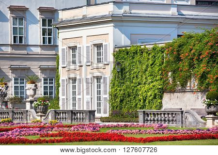 Mirabell Garden In Salzburg, Austria