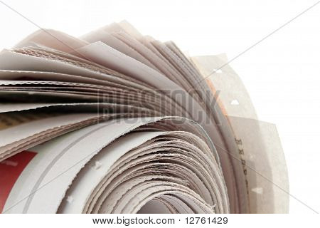 Closeup noviny