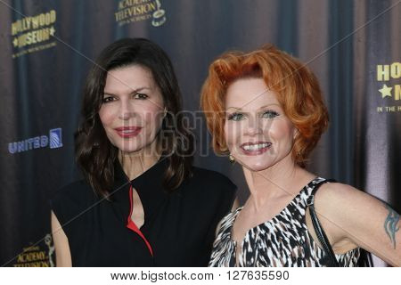 LOS ANGELES - APR 27:  Finola Hughes, Patsy Pease at the 2016 Daytime EMMY Awards Nominees Reception at the Hollywood Museum on April 27, 2016 in Los Angeles, CA