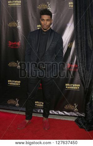 LOS ANGELES - APR 27:  Rome Flynn at the 2016 Daytime EMMY Awards Nominees Reception at the Hollywood Museum on April 27, 2016 in Los Angeles, CA